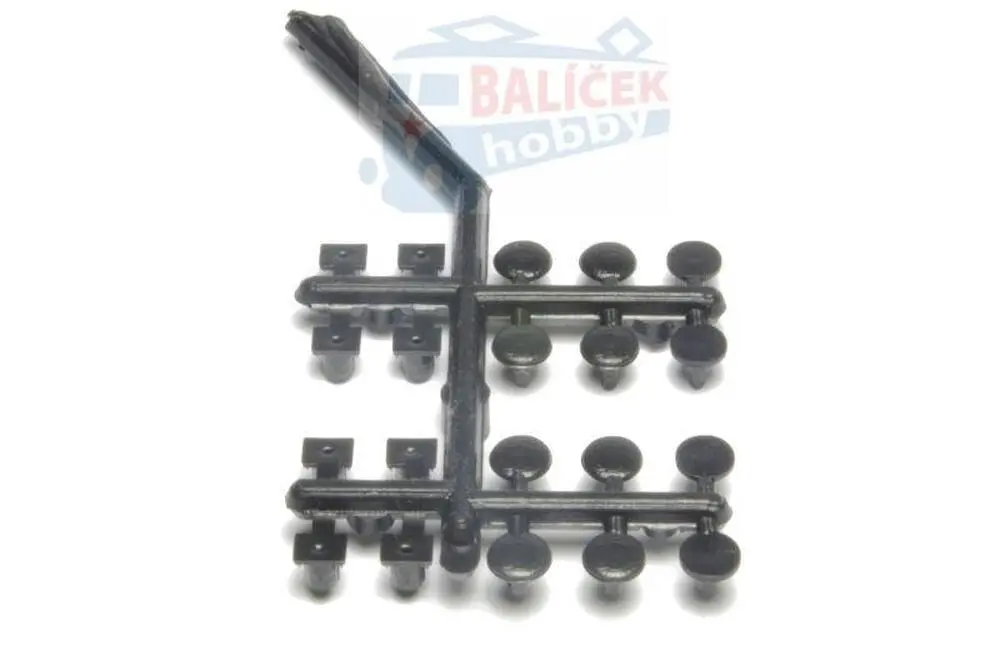 Sada kulatých nárazníků 1:120