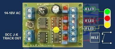 Dekodér pro návěstidlo DCC-2Sem / STE 005