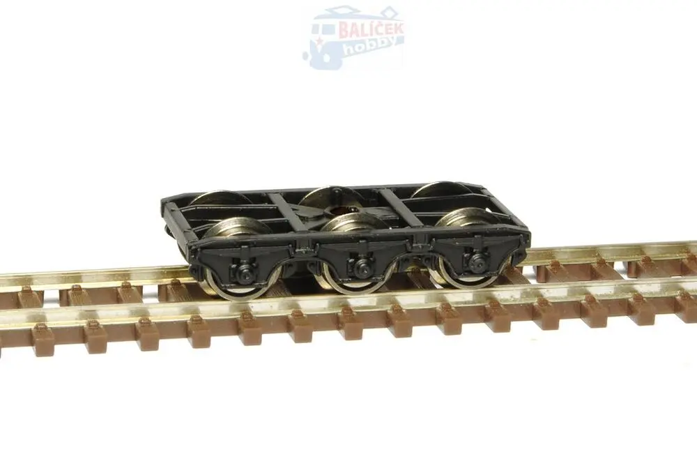 Plošinový vůz Sammp 10 s tankem T-54/55 ČSD 1:120