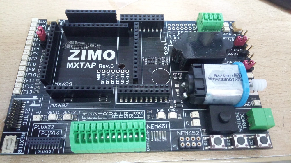 Zimo - MSTAPK2 tester pro malé dekodéry