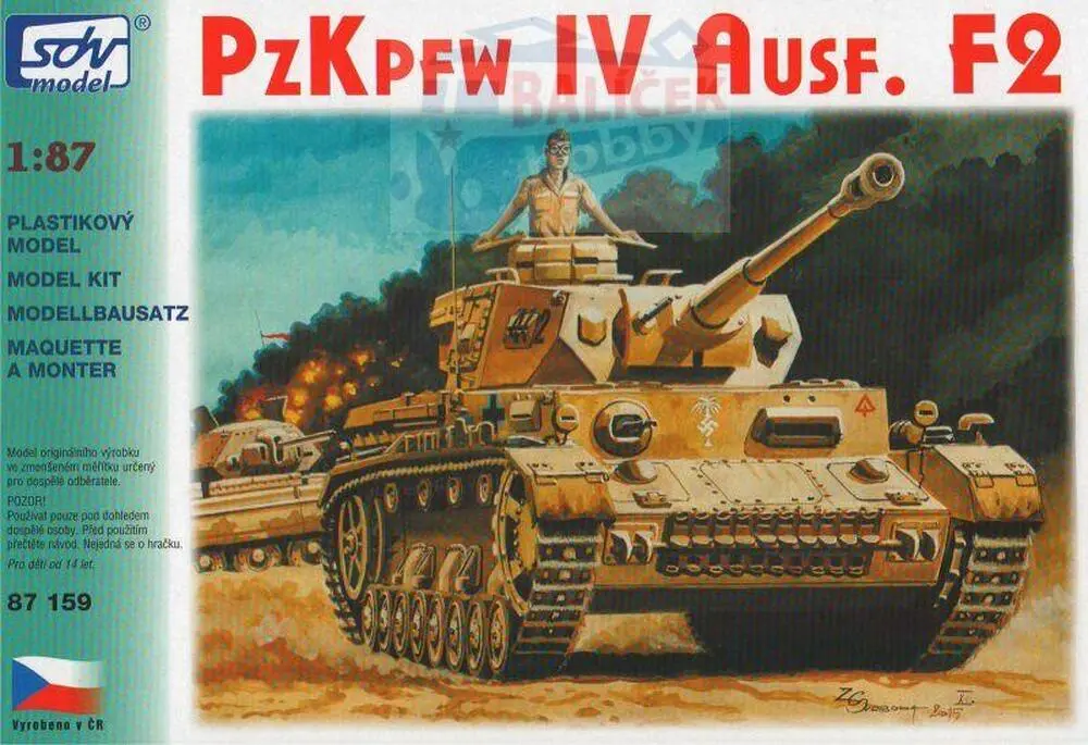  PzKpfw IV Ausf. F2 1:87