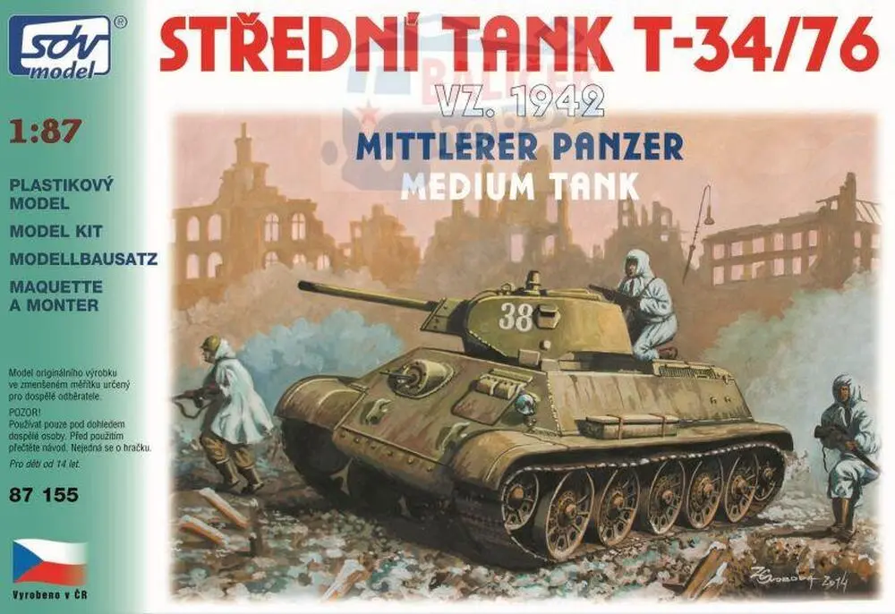 T-34/76 1942 1:87
