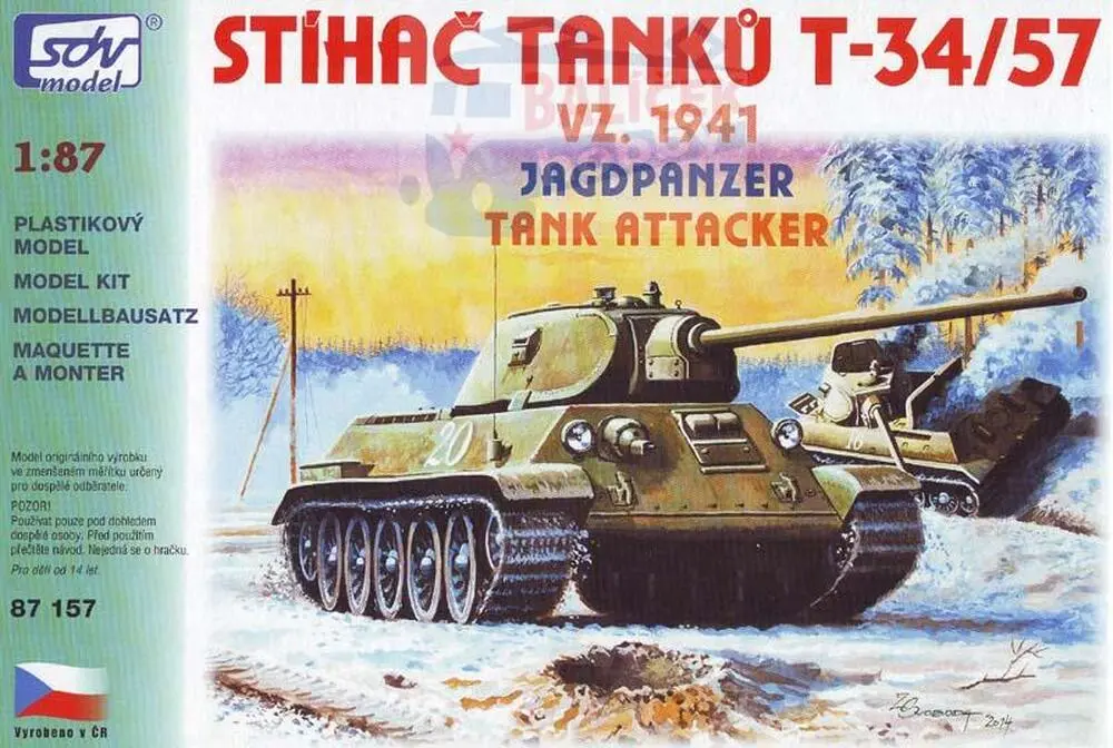  T-34/57 vz. 1941 1:87