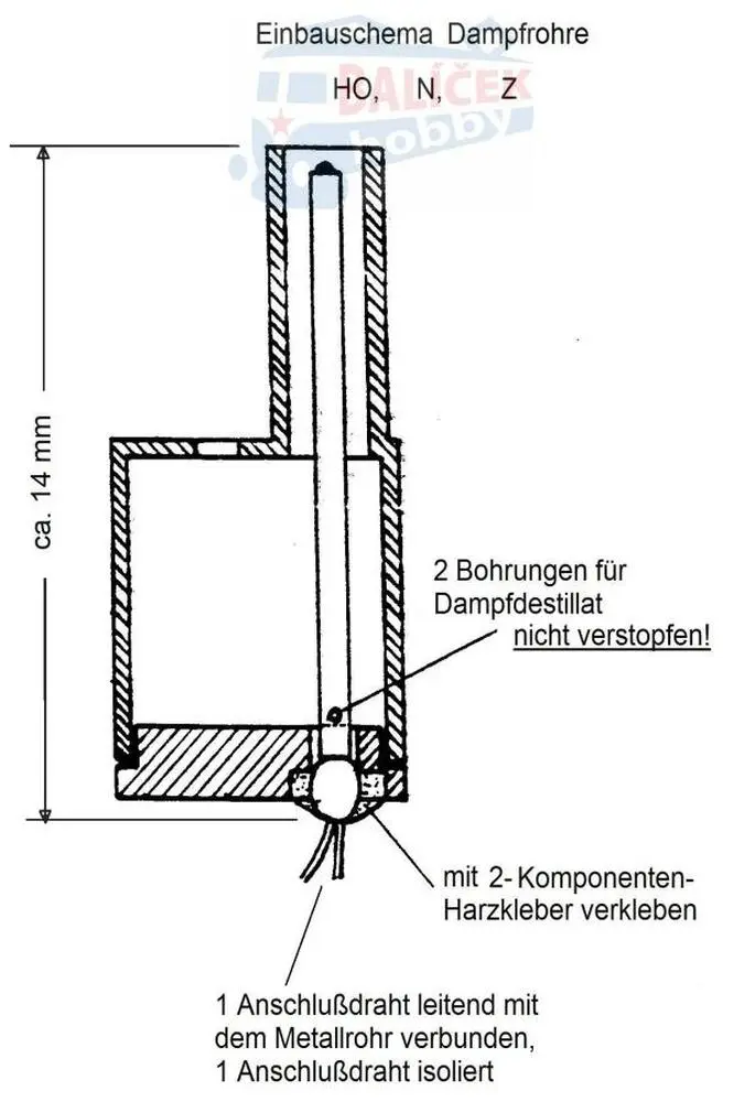 Miniaturní parní generátor 8-14 V, 120 mA / SEUTHE SE3-14
