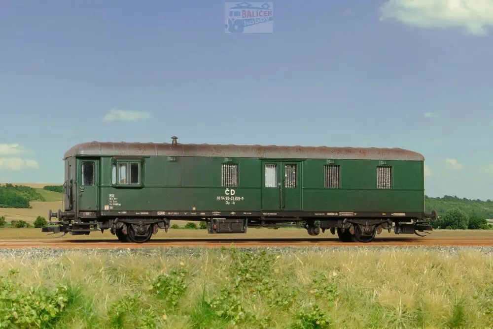 Služební vůz Dsd „Rybák“ ČD 1:120