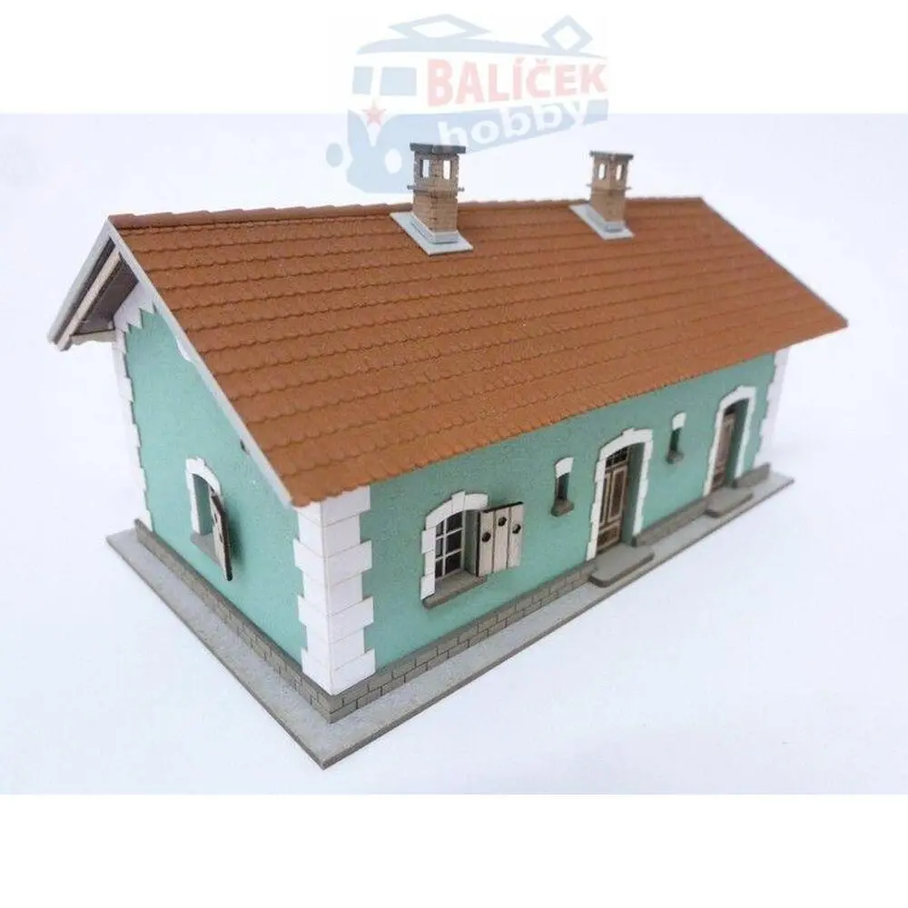  Čekárna s vedlejším bytem H0