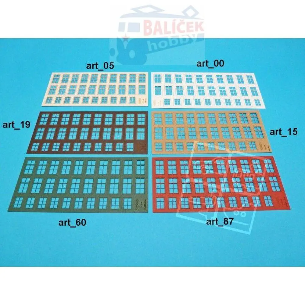 Okenní sest. malá H0 - bílá