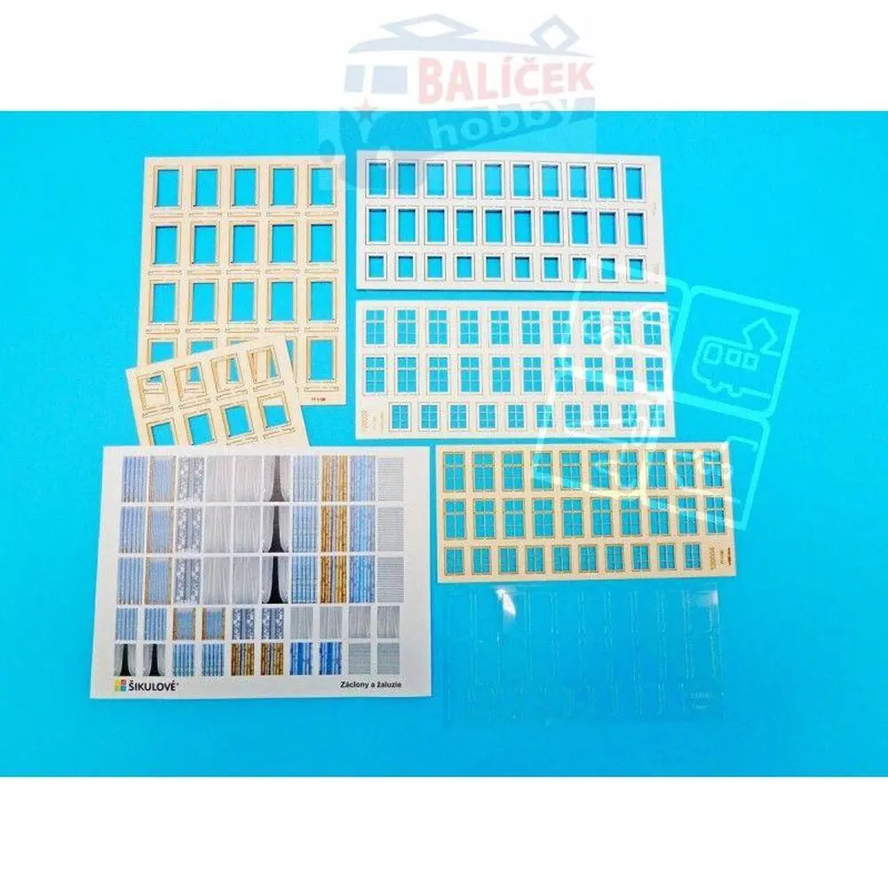  Okenní sest. velká H0 - tm. hnědá