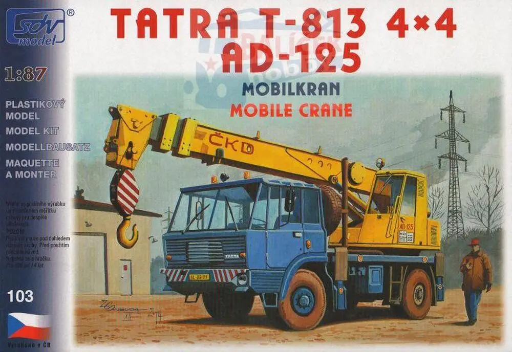  Tatra 813 4×4 AD125 1:87