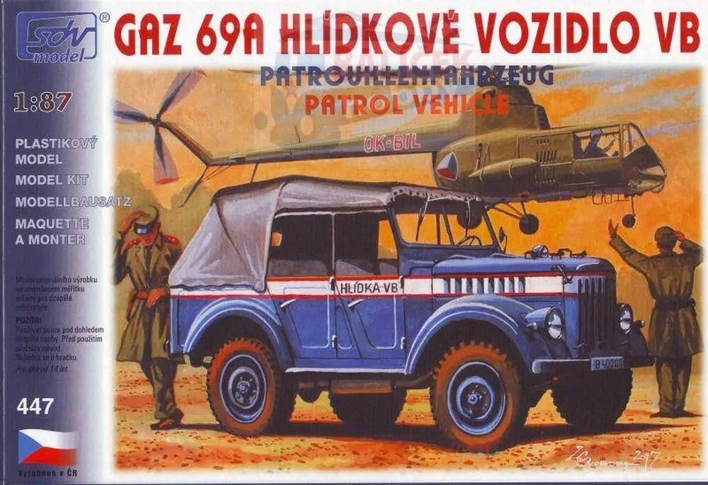 Gaz 69A VB 1:87