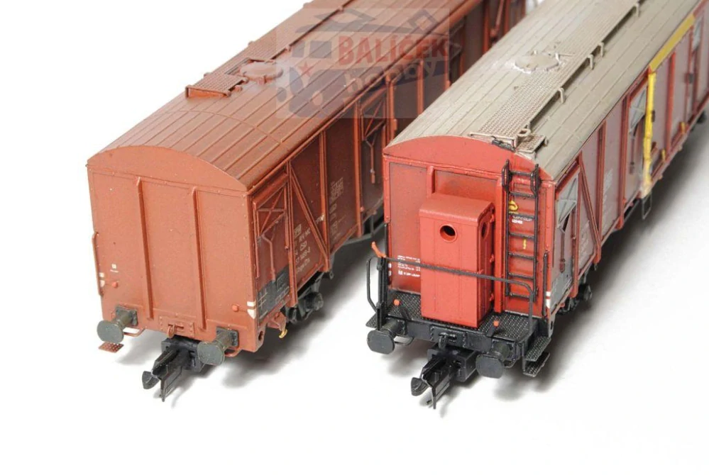 Krytý vůz Gbgs/Zts 10 ČSD 1:120