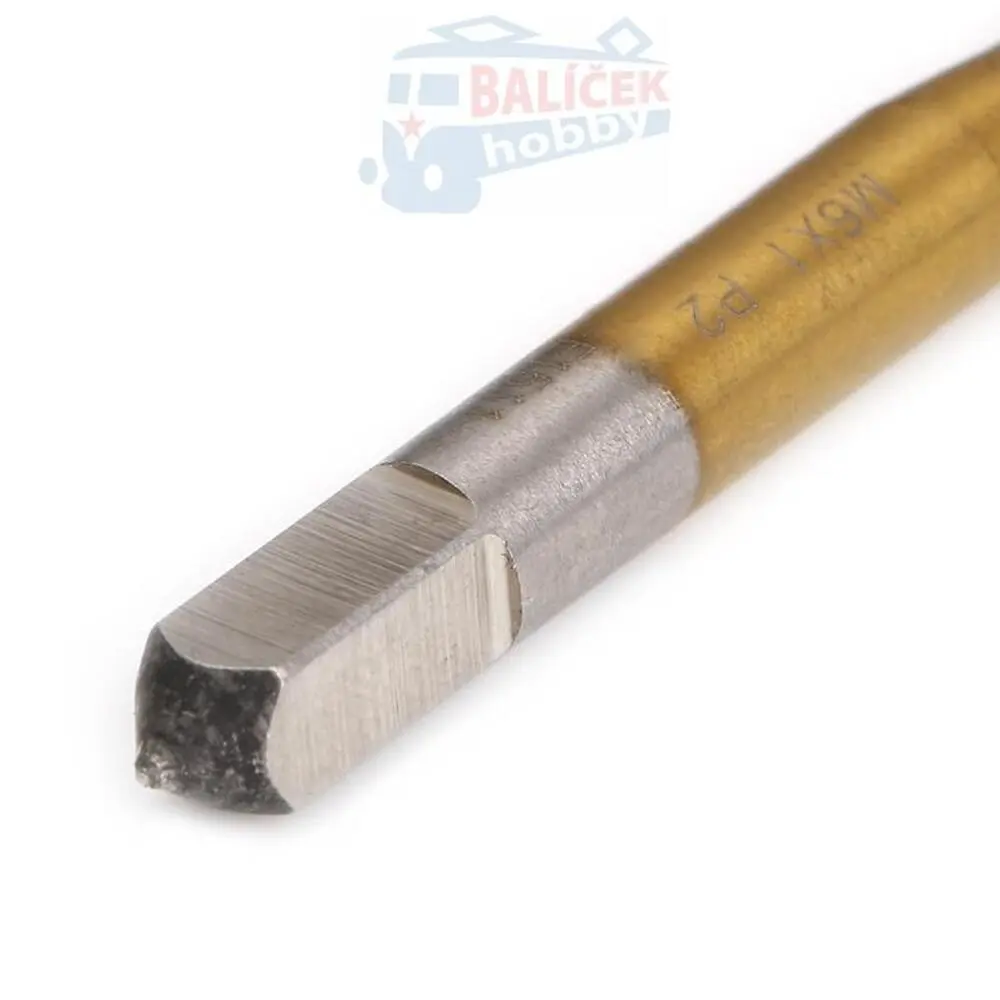 Závitím strojní M3 - titanový povlak