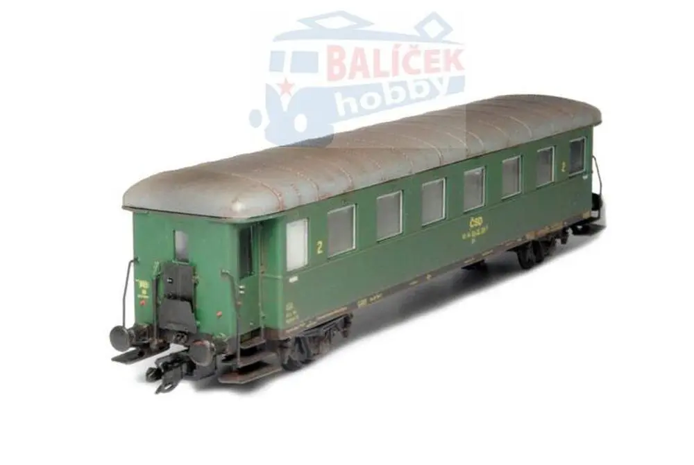 Osobní vůz Be „Rybák“ ČSD, 8 oken 1:120