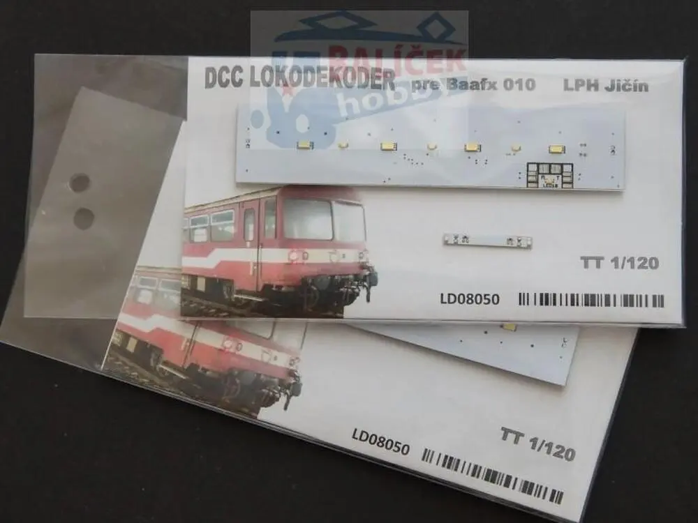 DCC Lokodekodér pre Baafx / 010 TT - Peli