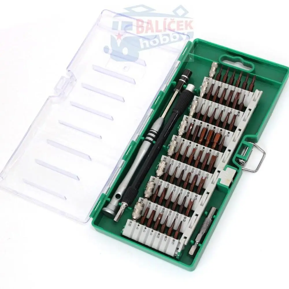 Sada šroubovacích mikrobitů vhodných na modely 60in1