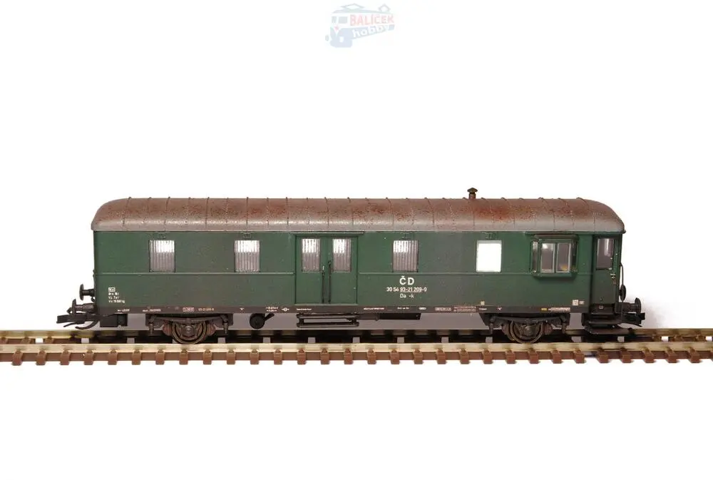 Služební vůz Dsd „Rybák“ ČD 1:120