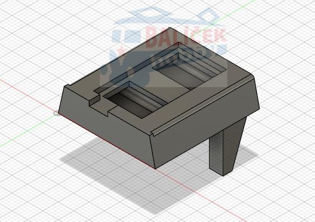 Ozvučnice pro BR218 Piko - TYP B - kompletní