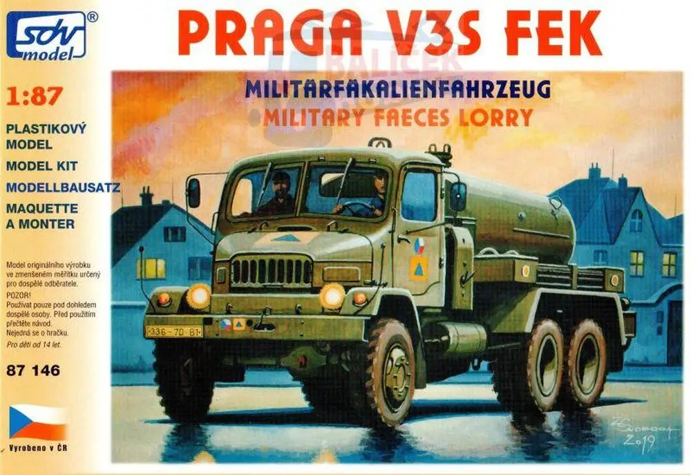 Praga V3S FEK 1:87