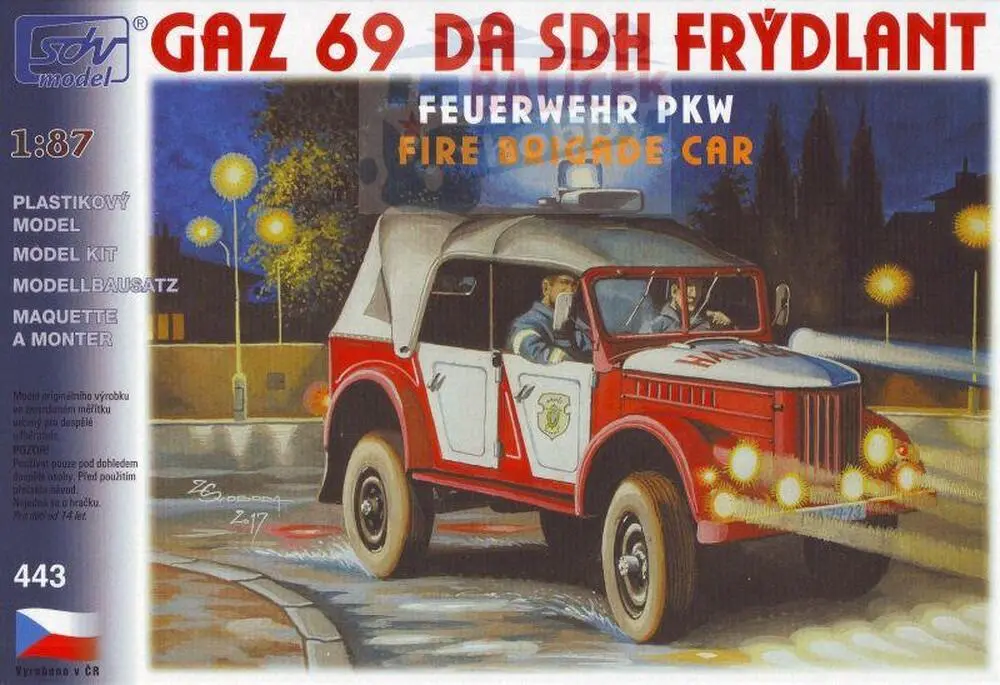 Gaz 69A 1:87