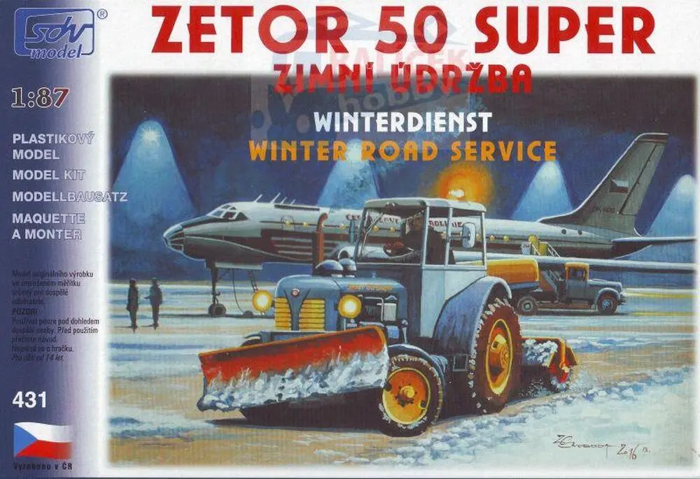  Zetor 50 Super 1:87