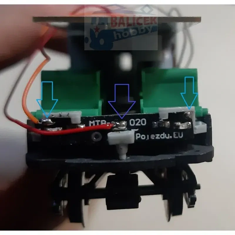 H0 - Balm/BFalm/Bix/BDtx 020 WW - sada pro osvětlení vozu MTB (DCC i analog)
