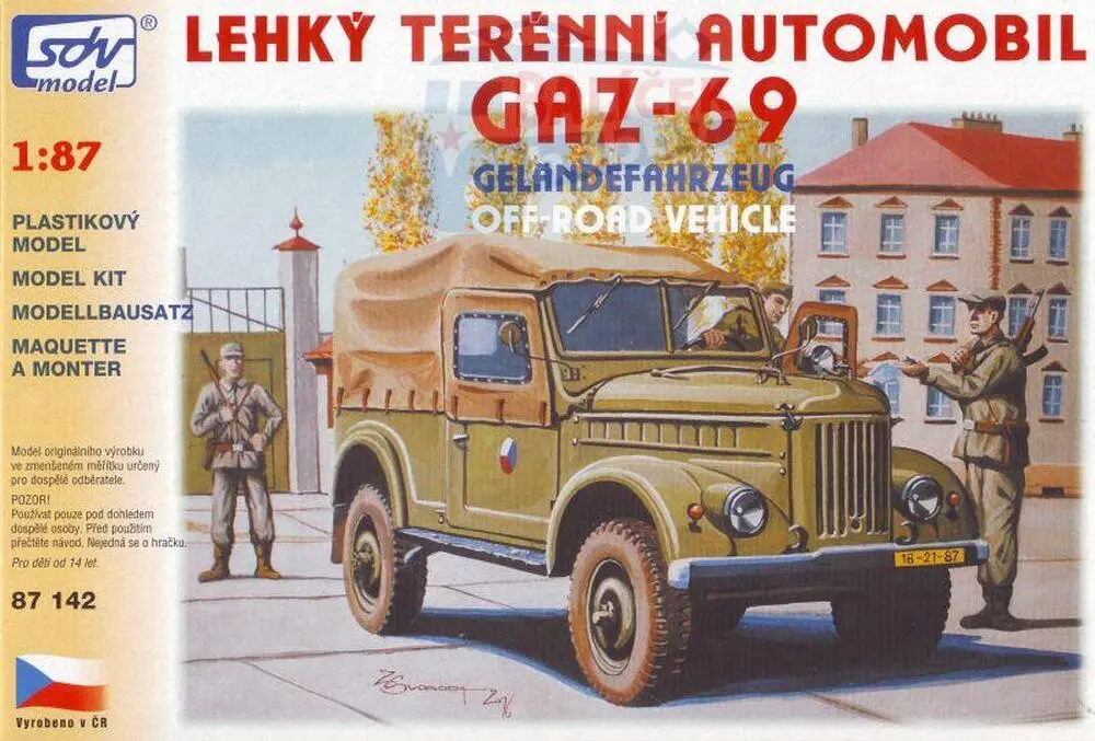  Gaz 69 1:87