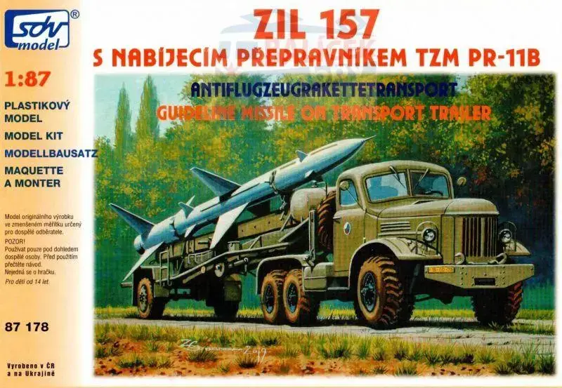 Zil 157, SA-2, PR11 1:87