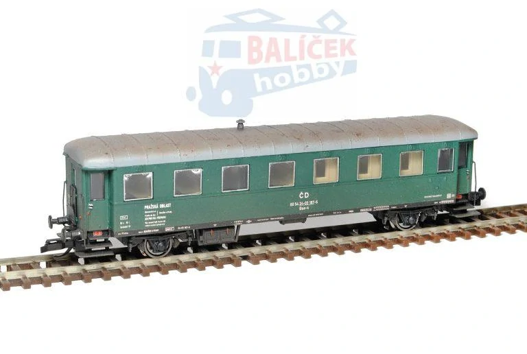 Osobní vůz pro vojenské přepravy Be-k/Baa-k ČD/ČSD 1:120