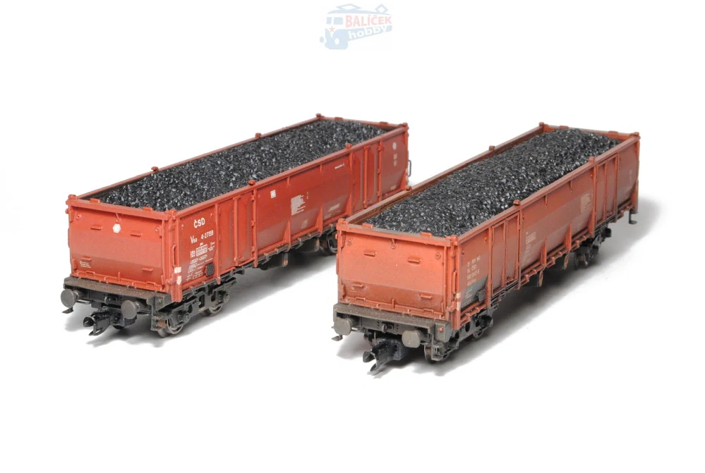 Otevřený vůz Eal/Vsa 10 ČSD 1:120