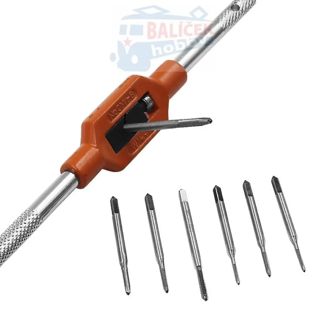 Sada vratidla a desetinných závitníků