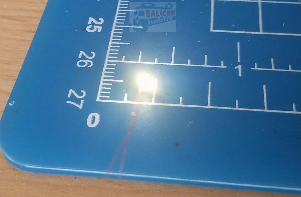 SMD Led - 0603 - teplá bílá