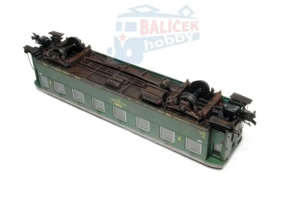 Osobní vůz Be „Rybák“ ČSD, 8 oken 1:120