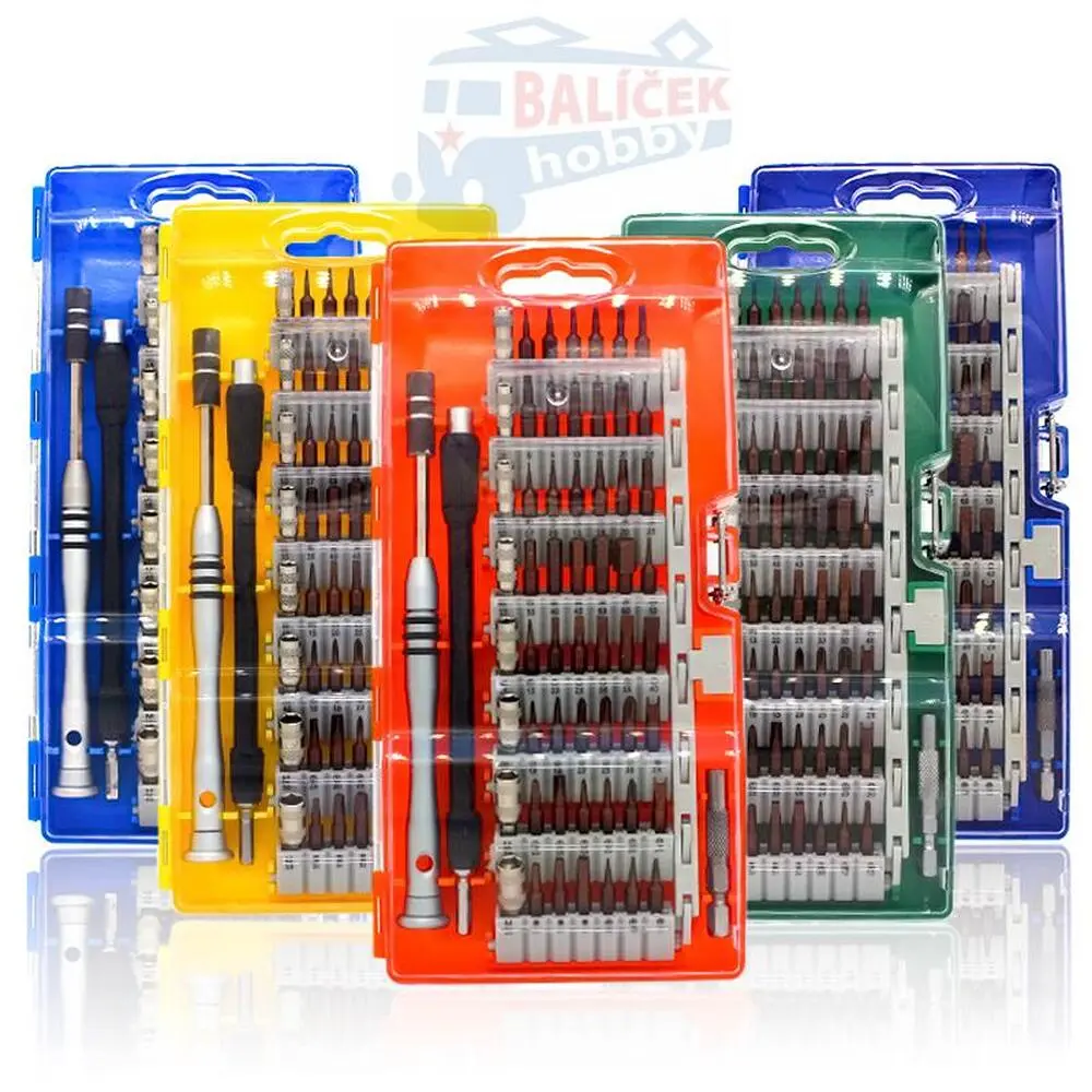 Sada šroubovacích mikrobitů vhodných na modely 60in1