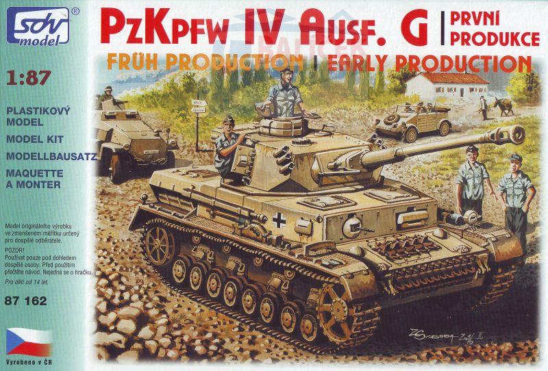 Pz Kpfw IV Ausf. G první produkce 1:87