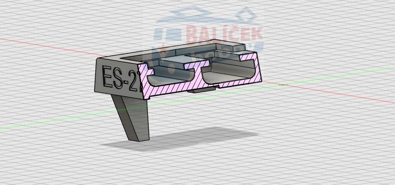 Ozvučnice pro BR218 Piko - TYP B - kompletní