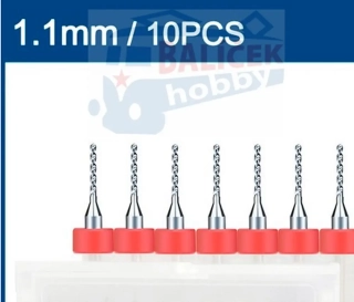 Sada desetinných vrtáčků 1.1 mm
