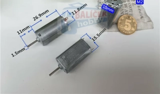Náhradní motor - 5 pol. 13800 rpm