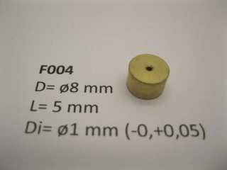 Setrvačník ø8 x 5 x ø1 mm